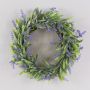 Artificial lavender wreath OSTERLIND, purple, Ø12"/30cm