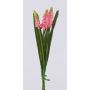 Decorative flower bunch of grape hyacinths NESANET, pink, 8"/20cm