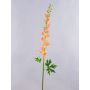 Fake flower Delphinium RADUNIA, apricot, 4ft/110cm, Ø1"-2.8"/2.5-7cm