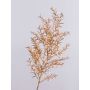 Decorative asparagus sprengeri branch DENDER, gold, 30"/75cm