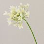 Plastic flower Agapanthus OMOLON, cream, 30"/75cm