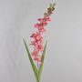 Plastic flower Gladiolus THEOPHORA, fuchsia-green, 4ft/110cm