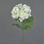 Fake hydrangea spray MONA, cream, 28"/70cm, Ø6"/16cm