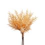 Artificial Asparagus sprengeri bunch RUBIOLTA, apricot, 14"/35cm