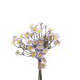Artificial chrysanthemum bunch WEMKE, light purple-blue, 14"/35cm