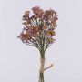 Artificial chrysanthemum bunch WEMKE, light purple-blue, 14"/35cm