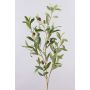 Artificial olive branch ROVUMA with fruits, green, 37"/95cm