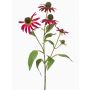 Decorative sunflower branch MILROV, fuchsia, 30"/75cm