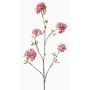 Artificial ornamental cherry branch SLIRKO with blossoms, dark pink, 115cm