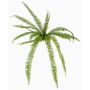 Artificial sword fern NAKRIZ on a support stick, green, 3ft/105cm