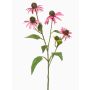 Decorative sunhat branch MILROV, pink, 30"/75cm