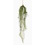 Artificial hanging plant Ficus pumila TAMON, green, 3ft/90cm