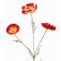 BRALTO decorative branch with cosmos, orange, 80cm