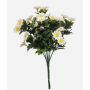 DRUMIX artificial daisy on a stem, crossdoor, white, 28cm