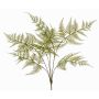 Artificial sword fern MELFIR, on a stem, crossdoor, green, 26"/65cm