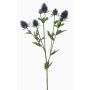 Artificial eryngium branch JESSAMINE, blue, 28"/70cm