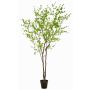 Nasturtium artificial tree NEVKAR in decorative pot, artificial trunks, green, 10ft/300cm