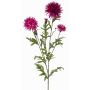 Decorative cornflower branch BROLIX, fuchsia, 100 cm, Ø 6–12 cm