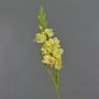Artificial gladiolus NOVNIF, yellow, 95 cm, Ø 6–9 cm