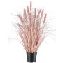 Fake grass Pennisetum PLAVE with panicles, pink, 24"/60cm
