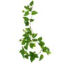 Decorative plant Pothos garland SHELLEY on spike, Eco Collection, green, 22"/55cm