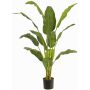 Artificial 'Traveller's palm' UONFYN, green, 4ft/130cm