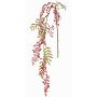 Artificial rowan branch JANNAH with berries, red, 4ft/120cm