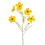 Artificial Cosmos BELIAH, yellow, 75cm