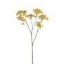 Artificial Dill branch BISARA, yellow, 24"/60cm