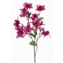 Decorative Bougainvillea MOWLER branch with flowers, violet, 28"/70cm