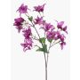 Decorative Bougainvillea MOWLER branch with flowers, purple, 28"/70cm