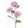 GRACELYN artificial hydrangea branch, pink, 75cm