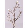 Artificial magnolia spray ASANI, white, 28"/70cm
