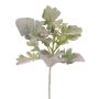 Artificial branch of white-felted ragwort MARDUAN, Eco Collection, green, 50cm