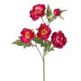 Artificial peony branch LARDUAN, Eco Collection, pink, 60 cm, Ø 7 cm
