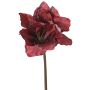 Artificial amaryllis SARDUAN, burgundy, 65cm, Ø10cm