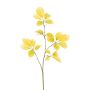 Artificial branch of chestnut BROFEL, yellow, 31"/80cm