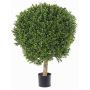 Artificial boxwood TOM, natural trunk, crossdoor, 31"/80cm, Ø24"/60cm