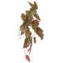 Artificial plant: Begonia palmata OANFIR, stem, hanging, pink-green, 35"/90cm