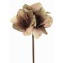 Artificial amaryllis SARDUAN, green-pink, 26"/65cm, Ø3.9"/10cm