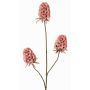Artificial carnation branch MARDUEN, mauve, 30"/75cm, Ø2"/5cm