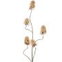 Artificial carnation branch MARDUEN, beige, 115cm, Ø5cm