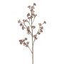 Decorative eucalyptus branch FRULIN with fruits, dark pink, 31"/80cm