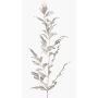 Artificial fishtail palm leaf MANIESO, silver, 4ft/130cm