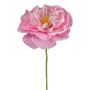 Decorative flower Carnation PURKIF made of paper, pink, 18"/45cm