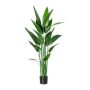 Artificial plant Canna glauca TAFRO, green, 5ft/140cm