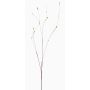 Decorative birch branch EMROLS, green, 4ft/130cm