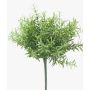 Fake rosemary JOSHUA, on spike, green, 8"/20cm, Ø6"/15cm