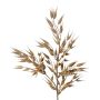 Decorative false oat-grass branch DOVIR with ears, brown, 26"/65cm
