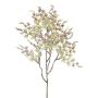 Artificial branch Asparagus sprengeri GRUMEL, frosted, green-brown-white, 26"/65cm